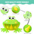 Beefunni Bubble Baby Bath Toys For Bathtub, Frog Blowing Bubbles And Singing 12 Toddler Songs Bathtub Bubble Machine