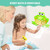 Beefunni Bubble Baby Bath Toys For Bathtub, Frog Blowing Bubbles And Singing 12 Toddler Songs Bathtub Bubble Machine