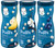 Gerber Puffs Variety Pack, 1 Banana, 1 Vanilla, 1 Blueberry, 3 Ct