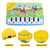 Baby Child Piano Music Carpet, Moksha Baby Kids Zoo Animal Musical Touch Play Singing Carpet Mat Toy,piano Musical Floor Mat Music Blanket Carpet Playmat