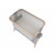 California Dreaming Bedside Bassinet - Gray Wood
