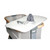 California Dreaming Bedside Bassinet - Gray Wood