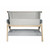 California Dreaming Bedside Bassinet - Gray Wood