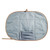 Jj Cole Changing Clutch - Heather Gray W/tan Pu