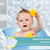 Spasilk Bath Hooded Towels & Washcloths Set For Babies, 23-piece Gift Set, Blue Baby