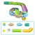 Toddler Bath Water Bath Slide Track Toys For Kids Bathroom Baby Birthday Gifts