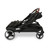 Keenz Class Foldable Baby Toddler Stroller Wagon With 1 Touch Brake & Canopy, Black