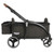 Keenz Class Foldable Baby Toddler Stroller Wagon With 1 Touch Brake & Canopy, Black