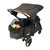 Keenz Class Foldable Baby Toddler Stroller Wagon With 1 Touch Brake & Canopy, Black