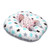 Baby Bassinet For Bed -geometry Design Baby Lounger - Breathable & Hypoallergenic Co-sleeping Baby Bed - 100% Cotton Portable Crib For Bedroom/travel