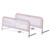 Dream On Me Adjustable Mesh Bedrail Double Pack-color:pink