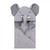 Hudson Baby Infant Boy Cotton Animal Face Hooded Towel, Tusks Elephant, One Size
