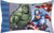 Crown Crafts Marvel Avengers 4 Piece Bedding Sets, Toddler Bed With Bedspread, Fitted Bottom Sheet, Flat Top Sheet, Pillowcase