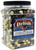 Gourmet Chocolate Covered Espresso Beans Medley By Its Delish , 3 Lbs Jumbo Reusable Container - Premium Kosher Dairy Mix Of Dark, Milk & White Chocolate Covered Coffee Beans