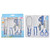 6pcs/set Baby Care Utensil Kit Newborn Infant Toddlers Nail Hair Grooming Brush Kit Travel Home-pink