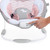 Kiaisxes Soothing Baby Bouncer With Vibrating Infant Seat, Music, Removable -toy Bar & 2 Plush Toys, 0-6 Months