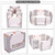Kepooman 14 Panel Kids Foldable Portable Playpen For Baby, Gray & White