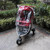 Baby Stroller Waterproof Rain & Wind Shield, Universal Pushchairs Transparent Weather Shield Dust Cover With Window, Fit Most Strollers