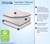 Kolcraft Fresh Start Crib Mattress, Sustainable Lightweight Core, Pink