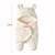Sunisery Baby Hooded Wrap Blanket Newborn Fleece Swaddle Lovely Teddy Bear Sleeping Bag