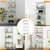 5 Tier Wire Shelving Rack Shelving Units Kitchen Balcony Living Room Steel Shelf Rack Storage 23 X 14 X 72inch Silver