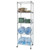 5 Tier Wire Shelving Rack Shelving Units Kitchen Balcony Living Room Steel Shelf Rack Storage 23 X 14 X 72inch Silver