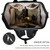 Multifunctional Diaper Backpack Large Capacity Waterproof Mummy Bag Fashionable Travel Backpack For Baby Care, Black
