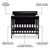Dream On Me Aden Full Panel Convertible 4 In 1 Mini Crib In Black