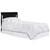 Dream On Me Aden Full Panel Convertible 4 In 1 Mini Crib In Black