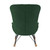 Baby Relax Robbie Rocker Accent Chair With Storage Pockets, Green, Soft Chenille Fabric