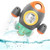 Pointerteck Baby Bath Toys, Space Rocket Shape Bathtub Toys For Toddlers, Spray Water Toys W/ Rotating Fountain, Bathroom Shower Toys For Infants Aged 18 Months 1 2 3 4 5 Years Old Kids Girls Boys
