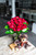 From You Flowers - Two Dozen Premium Long Stem Red Roses With Chocolates & Bear With Free Vase (fresh Flowers)