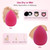 Duaiu Makeup Sponge Set 6pcs Multicolored Beauty Blenders Non-latex Beauty Sponge For Foundation Creams Liquid And Powders With Beauty Blender Cleaner For Cleaning