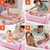 Summer Lil Luxuries Whirlpool Bubbling Spa & Shower (pink) ? Luxurious Baby Bathtub With Circulating Water Jets ? Includes Deluxe Newborn Sling And Clean Rinse Spa/shower Unit