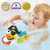 Yookidoo Jet Duck Pirate Bath Toy With Powered Water Cannon Shooter - Sensory Development & Bath Time Fun For Kids - Ages 2+