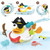 Yookidoo Jet Duck Pirate Bath Toy With Powered Water Cannon Shooter - Sensory Development & Bath Time Fun For Kids - Ages 2+