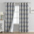 1 Pcs Europe-style Corrugated Printed Curtains, Shading, Sun-proof And Heat-insulating Curtains For Girls Bedroom Kids Room Living Room