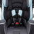 Baby Trend Cover Me 4-in-1 Harness Convertible Car Seat, Solid Print Desert Blue