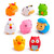 Munchkin Barnyard Friends Squirts Bath Toy, 8 Pack
