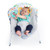 Bright Starts Safari Fun Vibrating Baby Bouncer With Toy Bar