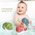 Hapeisy Baby Bath Toys Floating Wind-up Dinosaurs Swimming Pool Games Water Play Set Gift For Bathtub Shower Beach Infant Toddlers Kids Boys Girls Age 1 2 3 4 5 6 Years Old