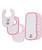 Luvable Friends Baby Girl Bib And Burp Cloth Set 5pk, Girl Daddy, One Size