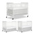 Dream On Me Carson Classic 3-in-1 Convertible Crib, White