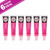 6 Pack Nicka K Lip Gel Thick Hydrating Gloss Infused Vitamin E Clear Bubble Gum