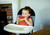 Cosco Simple Fold Full Size High Chair With Adjustable Tray, Etched Arrows