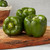Fresh Organic Bell Green Pepper, 2 Ct