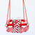 Canvas Baby Hanging Swing Indoor Playground Swing For Infant Kids , Red