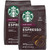 Starbucks Espresso Roast Coffee, Dark Roast Ground Coffee, Made With 100% Arabica Coffee, Flavorlock Packaging For Fresh Flavor, 12-ounce Bag (pack Of 2)