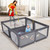 Large Baby Playpen (79x63x26inch), Packable & Portable Play Pens For Babies And Toddlers, Sturdy Play Yards, Kids Indoor & Outdoor Activity Center, Baby Fence With Breathable Mesh