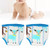 Anggrek 2pcs Baby Cotton Training Pants Washable Cute Cartoon Deer Pattern Infant Toddler Potty Training Underwear, Infant Training Pants